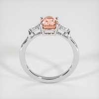 2.33 Ct. Padparadscha Sapphire Ring, Platinum 950 3