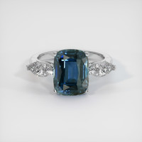 4.65 Ct. Sapphire Ring, Platinum 950 1