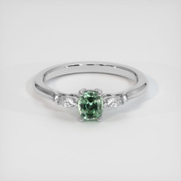 0.90 Ct. Sapphire Ring, Platinum 950 1