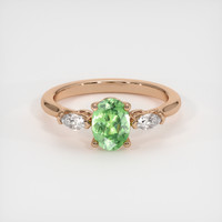 0.90 Ct. Gemstone Ring, 14K Rose Gold 1