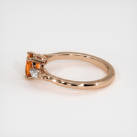 0.93 Ct. Gemstone Ring, 14K Rose Gold 4