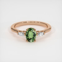 1.20 Ct. Gemstone Ring, 14K Rose Gold 1