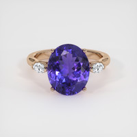 4.42 Ct. Gemstone Ring, 14K Rose Gold 1