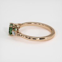 0.65 Ct. Gemstone Ring, 14K Rose Gold 4