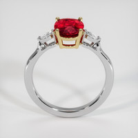 2.05 Ct. Ruby Ring, 14K Rose Gold 3