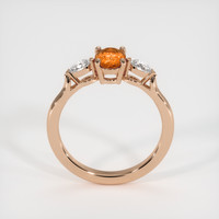 0.93 Ct. Gemstone Ring, 18K Rose Gold 3