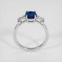 1.73 Ct. Blue Sapphire Ring, Silver 3