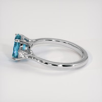 1.70 Ct. Gemstone Ring, 14K White Gold 4