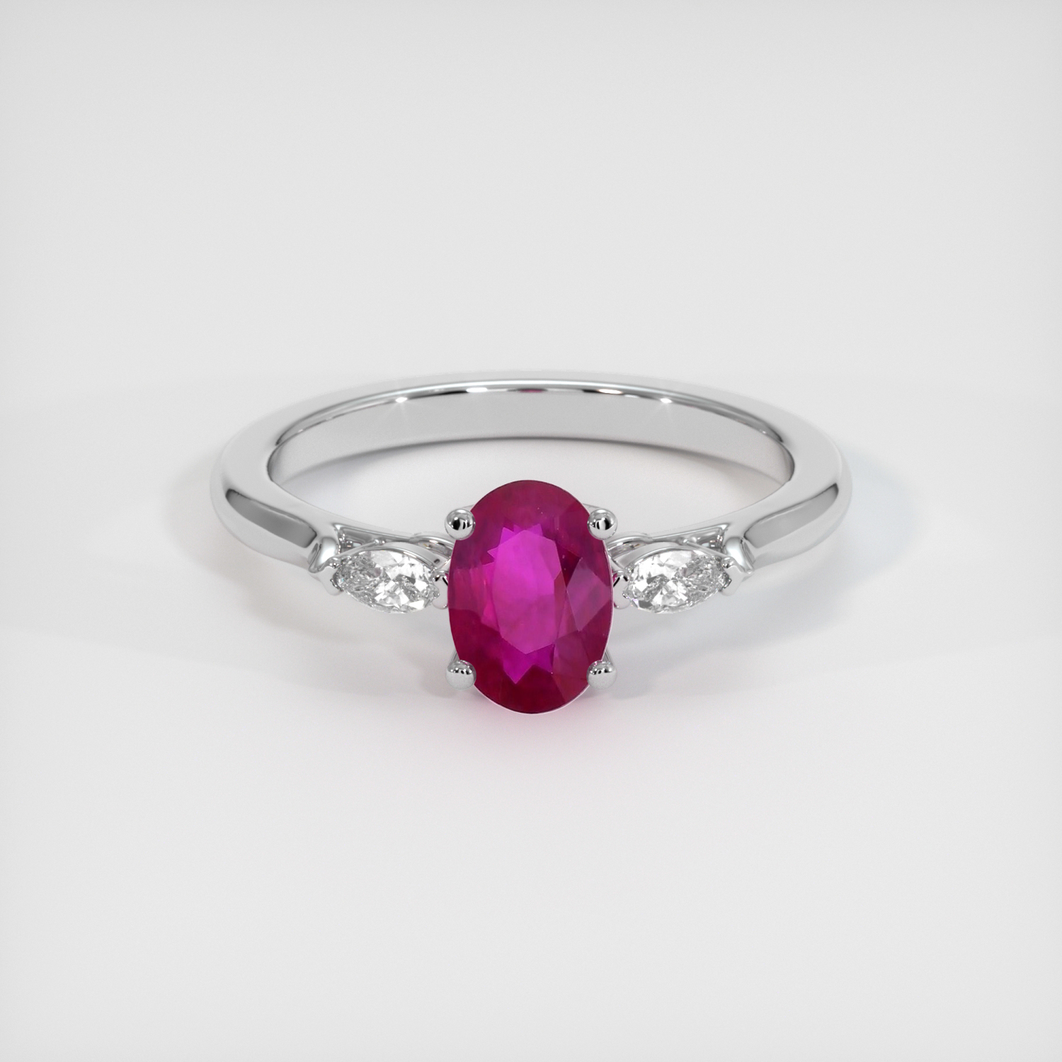 Ruby and Diamonds Gold Ring | Dunkin's Diamonds