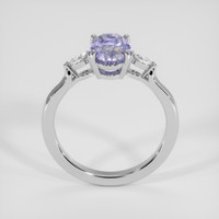 2.44 Ct. Bi Color Sapphire Ring, 14K White Gold 3