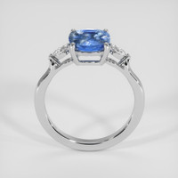 2.55 Ct. Bi Color Sapphire Ring, 14K White Gold 3