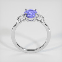2.57 Ct. Sapphire Ring, 14K White Gold 3