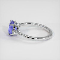 2.57 Ct. Sapphire Ring, 14K White Gold 4