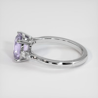 3.02 Ct. Sapphire Ring, 14K White Gold 4