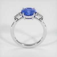 3.05 Ct. Sapphire Ring, 18K White Gold 3
