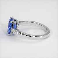 3.05 Ct. Sapphire Ring, 18K White Gold 4