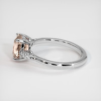 1.84 Ct. Sapphire Ring, 18K White Gold 4