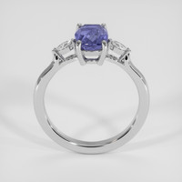 2.41 Ct. Violet Sapphire Ring, 18K White Gold 3