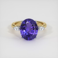 4.42 Ct. Gemstone Ring, 14K White & Yellow 1