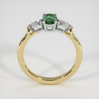 0.65 Ct. Gemstone Ring, 14K White & Yellow 3