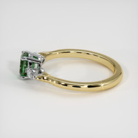 0.65 Ct. Gemstone Ring, 14K White & Yellow 4