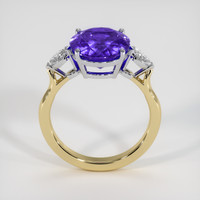 4.42 Ct. Gemstone Ring, 18K White & Yellow 3