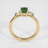 1.31 Ct. Green Sapphire Ring, 10K Yellow Gold 3