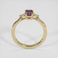 0.70 Ct. Bi Color Sapphire Ring, 14K Yellow Gold 3
