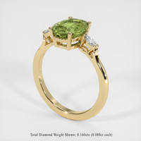 2.25 Ct. Gemstone Ring, 14K Yellow Gold 2