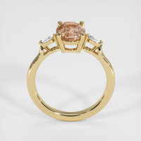 2.12 Ct. Padparadscha Sapphire Ring, 14K Yellow Gold 3