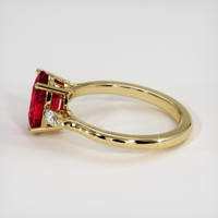 2.05 Ct. Ruby Ring, 14K Yellow Gold 4