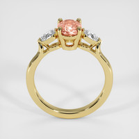 0.97 Ct. Sapphire Ring, 14K Yellow Gold 3