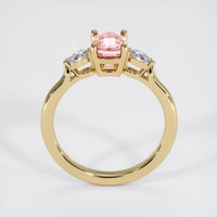 1.24 Ct. Pink Sapphire Ring, 14K Yellow Gold 3