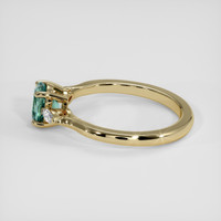1.09 Ct. Bi Color Sapphire Ring, 14K Yellow Gold 4