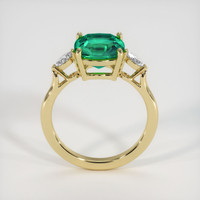 2.79 Ct. Emerald Ring, 18K Yellow Gold 3