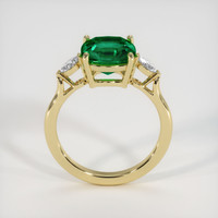 2.58 Ct. Emerald Ring, 18K Yellow Gold 3
