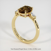 2.82 Ct. Gemstone Ring, 18K Yellow Gold 2