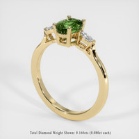 1.20 Ct. Gemstone Ring, 18K Yellow Gold 2