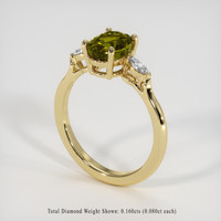 1.69 Ct. Gemstone Ring, 18K Yellow Gold 2