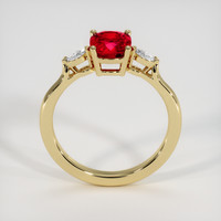 1.64 Ct. Ruby Ring, 18K Yellow Gold 3