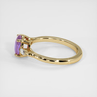 1.47 Ct. Sapphire Ring, 18K Yellow Gold 4