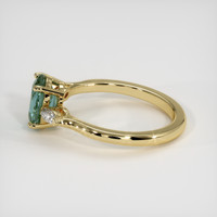 1.65 Ct. Sapphire Ring, 18K Yellow Gold 4