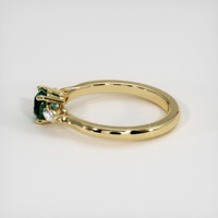 1.01 Ct. Sapphire Ring, 18K Yellow Gold 4