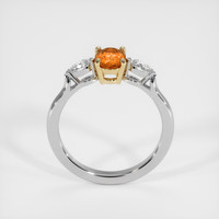 0.93 Ct. Gemstone Ring, 14K Yellow & White 3