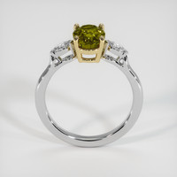 1.69 Ct. Gemstone Ring, 14K Yellow & White 3