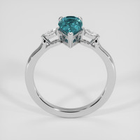 1.68 Ct. Bi Color Sapphire Ring, 14K White Gold 3