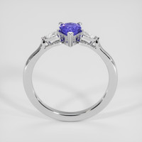 0.81 Ct. Bi Color Sapphire Ring, 14K White Gold 3