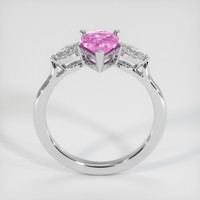1.17 Ct. Sapphire Ring, 18K White Gold 3