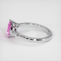 1.17 Ct. Sapphire Ring, 18K White Gold 4