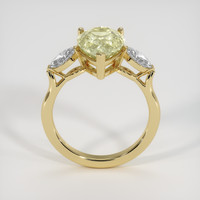 5.14 Ct. Yellow Sapphire Ring, 14K Yellow Gold 3